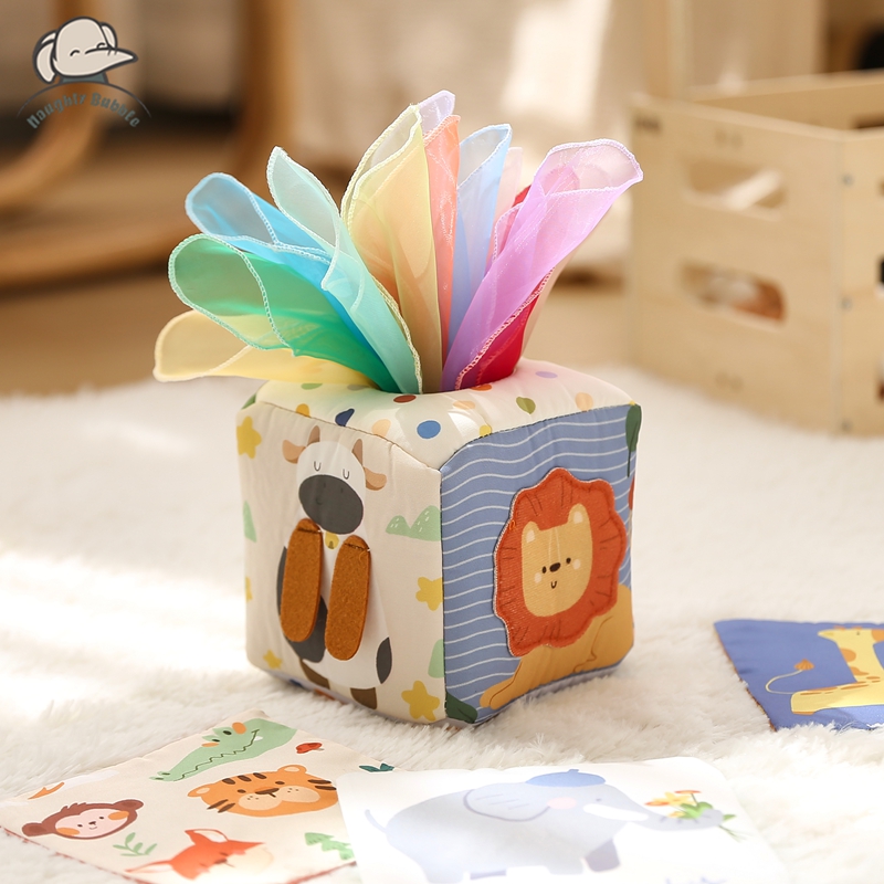 Board Game Nature - Montessori Toys Magic Cotton Animal Tissue