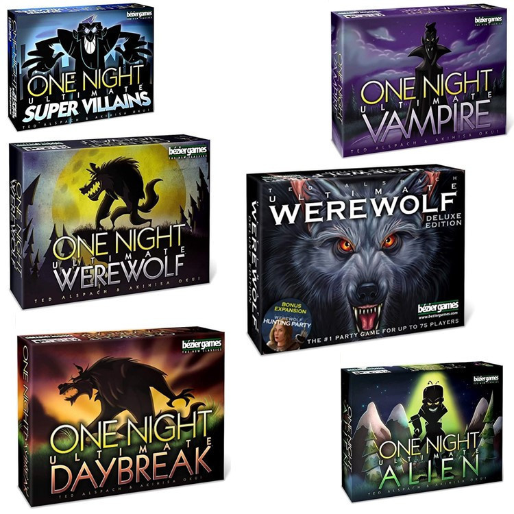Party Game One Night Ultimate  - Board Game Werewolf review and price