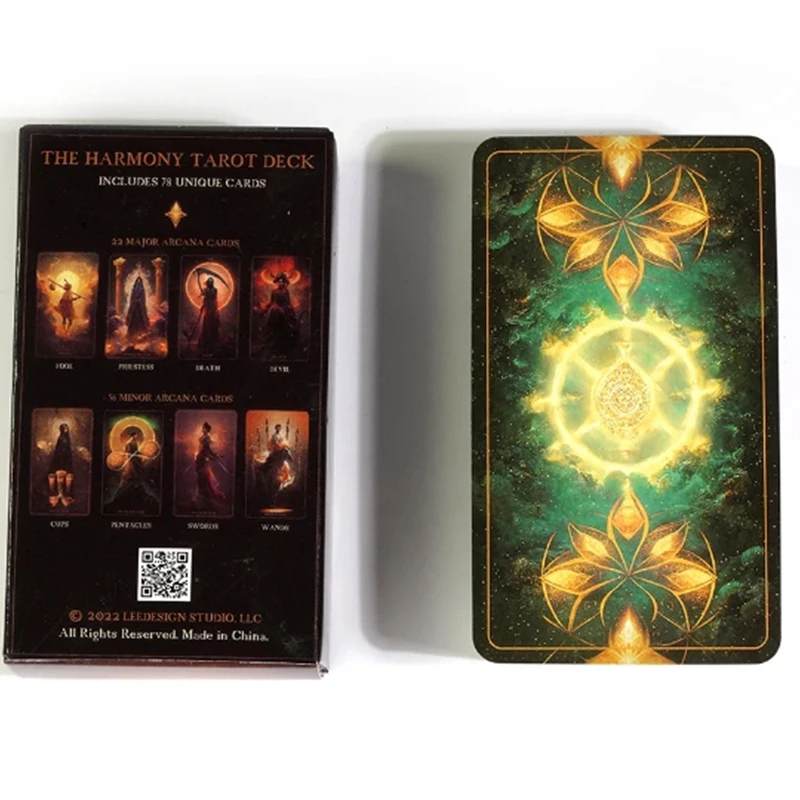 New The Harmony Tarot Deck 78  - Board Game Harmonies review and price
