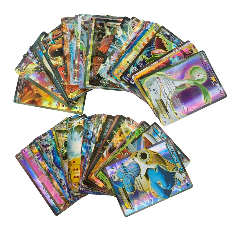 60/100Pcs English Pokemon Card - Board Game Pokemon review and price